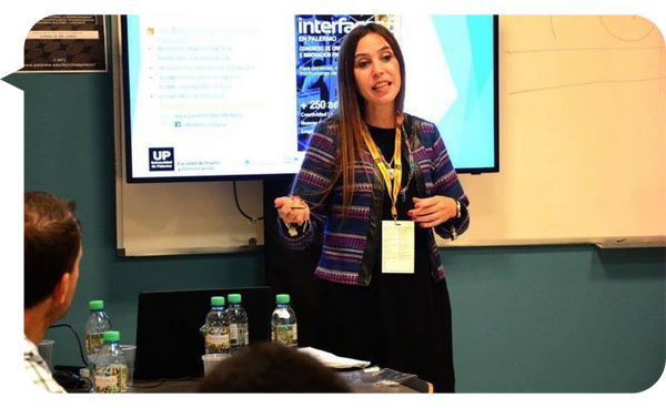 Antonella Galanti, conferencista para eventos corporativos sobre Psicología del Comportamiento