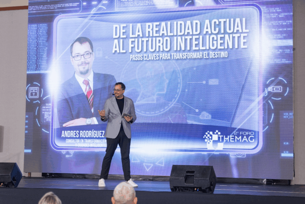 Andrés Conde en acción