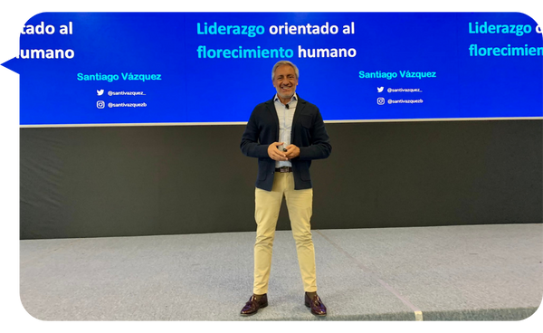 Santiago Vázquez, conferencista para eventos corporativos sobre Liderazgo Transformacional